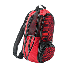 Red backpack