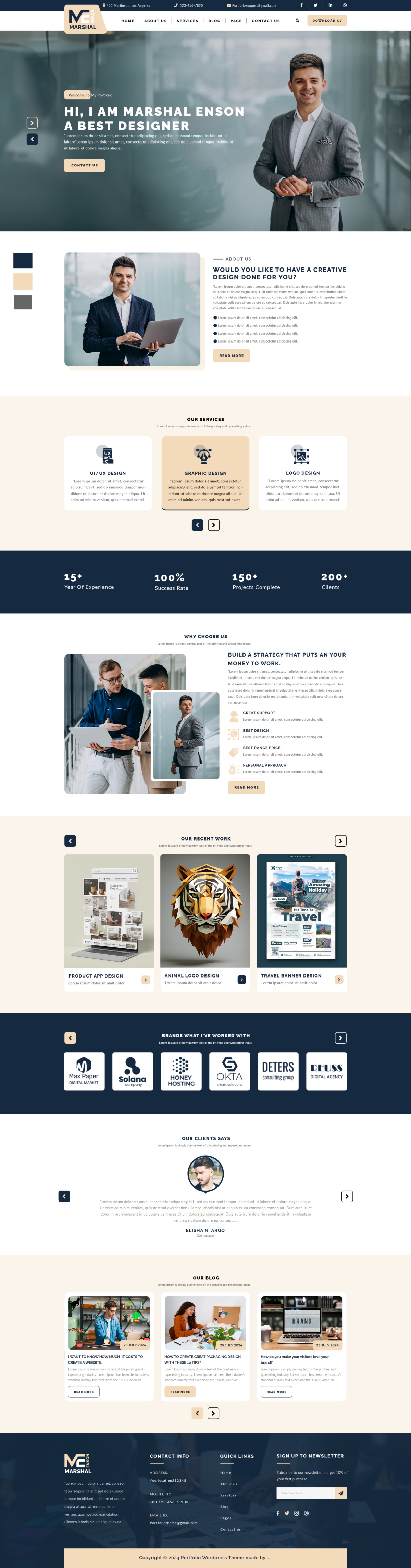 Portfolio-WordPress-Theme