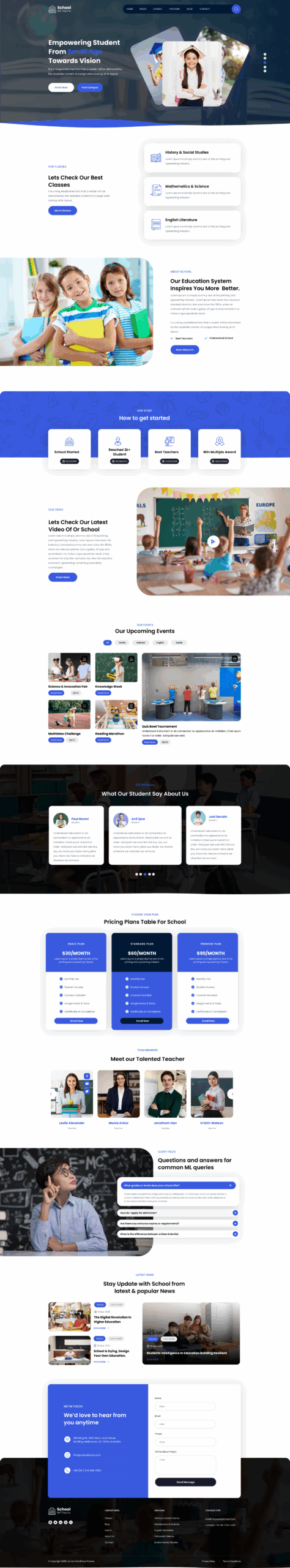 school-wordpress-theme