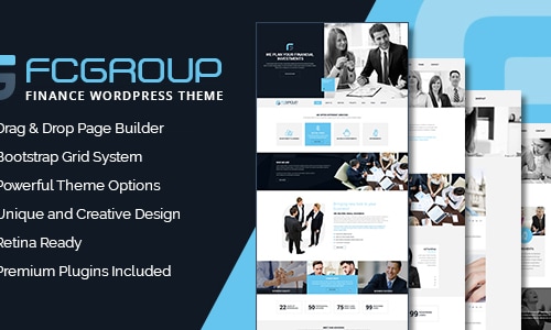 Finance Group – Corporate WordPress Theme