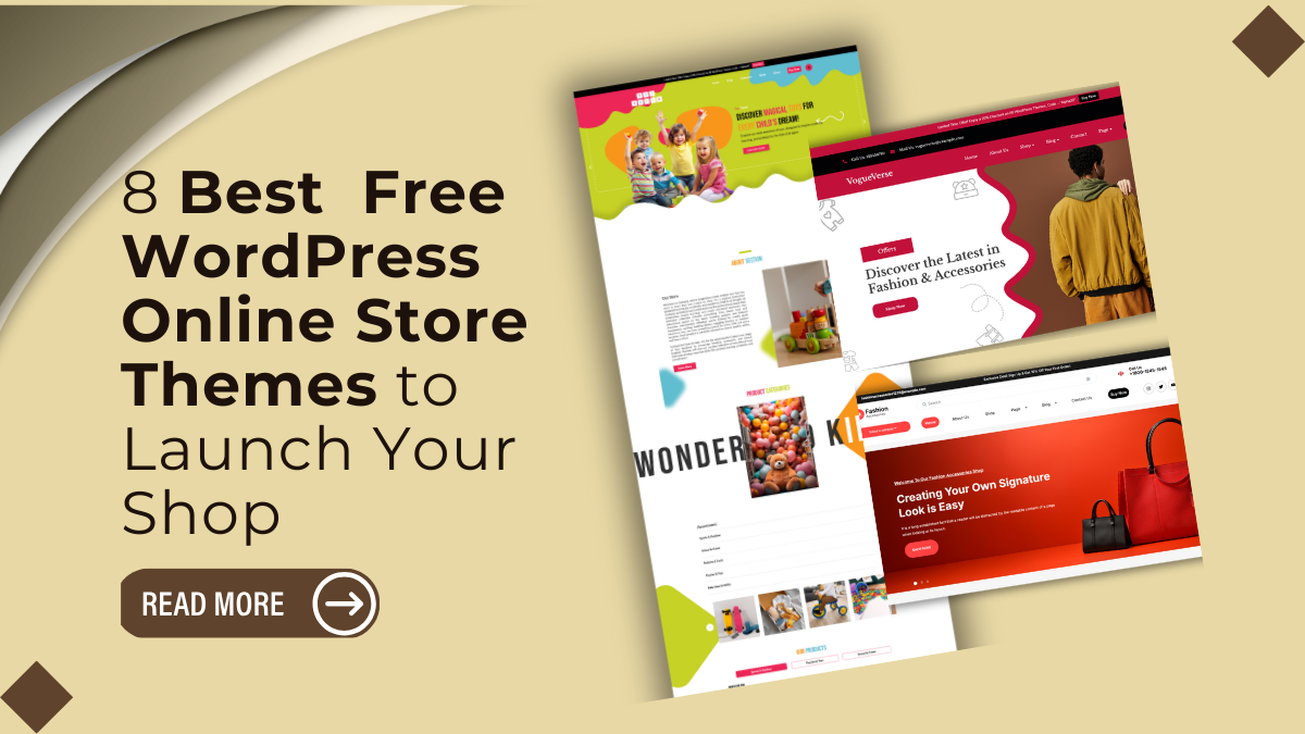 Best Free WordPress Online Store Themes :  Launch Your Shop 