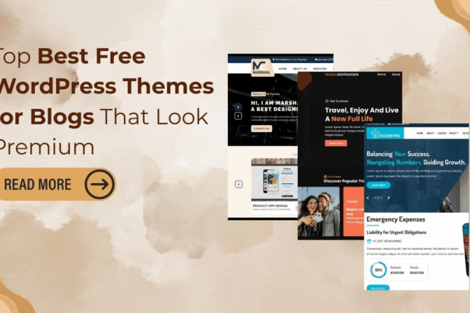 Best Free WordPress Themes for Blogs : That Like Premium