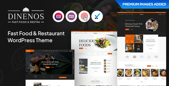  Dinenos – Restaurant WordPress Theme
