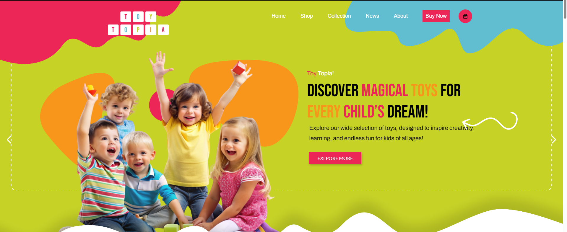Free Toys WordPress Theme