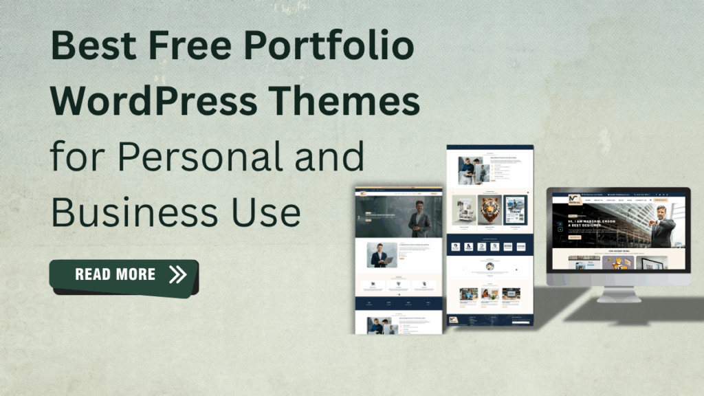 Best Free Portfolio WordPress Themes