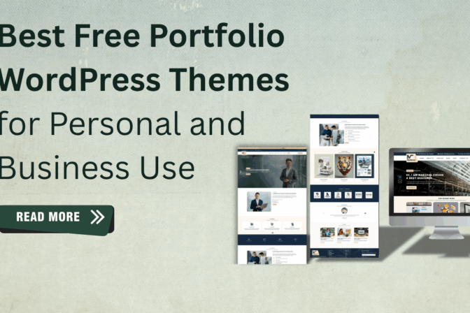 Best Free Portfolio WordPress Themes for Personal and Business Use