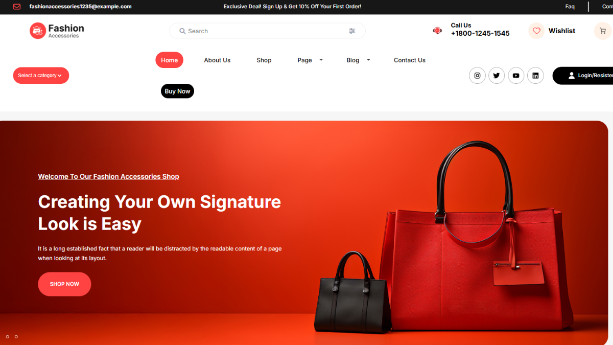 Fashion WordPress Theme