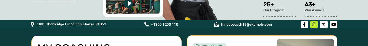 Fitness Gym Coach Fitness Gym Coach