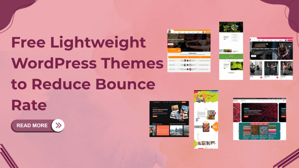 Free Lightweight Wordpress Themes