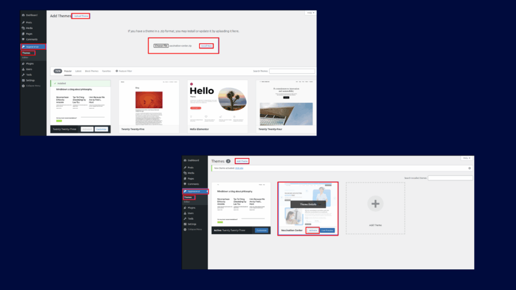 Manual Update for Premium Themes