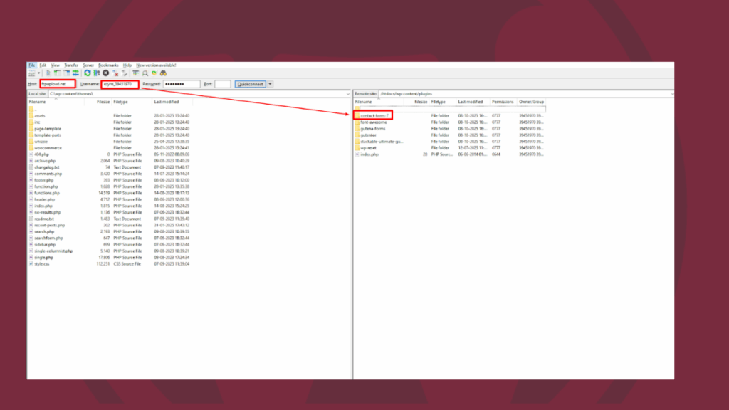 Install a Plugin Manually Using FTP