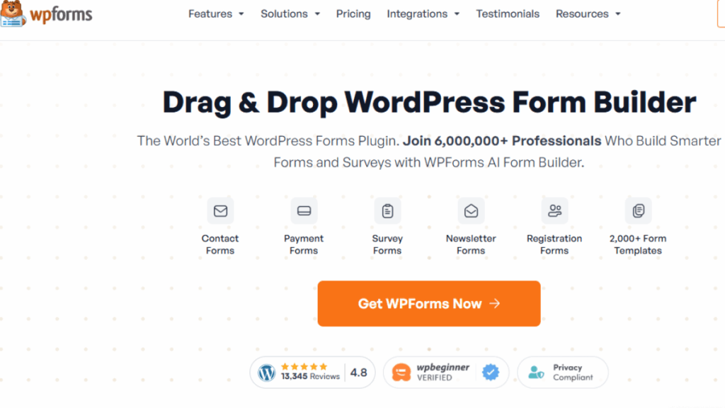WPForms – Conversion-Focused Form Builder