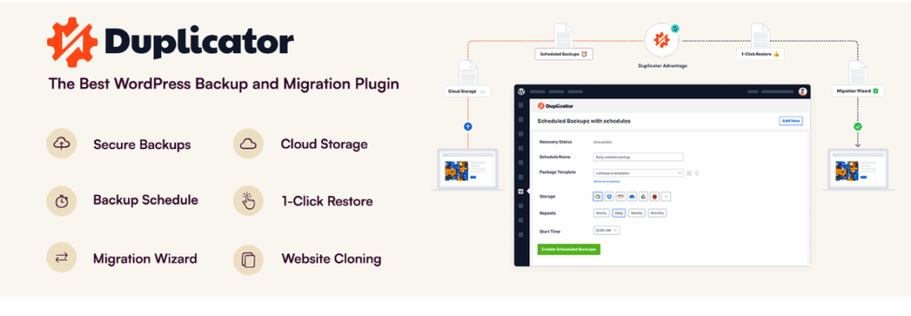 Duplicator Plugin Banner
