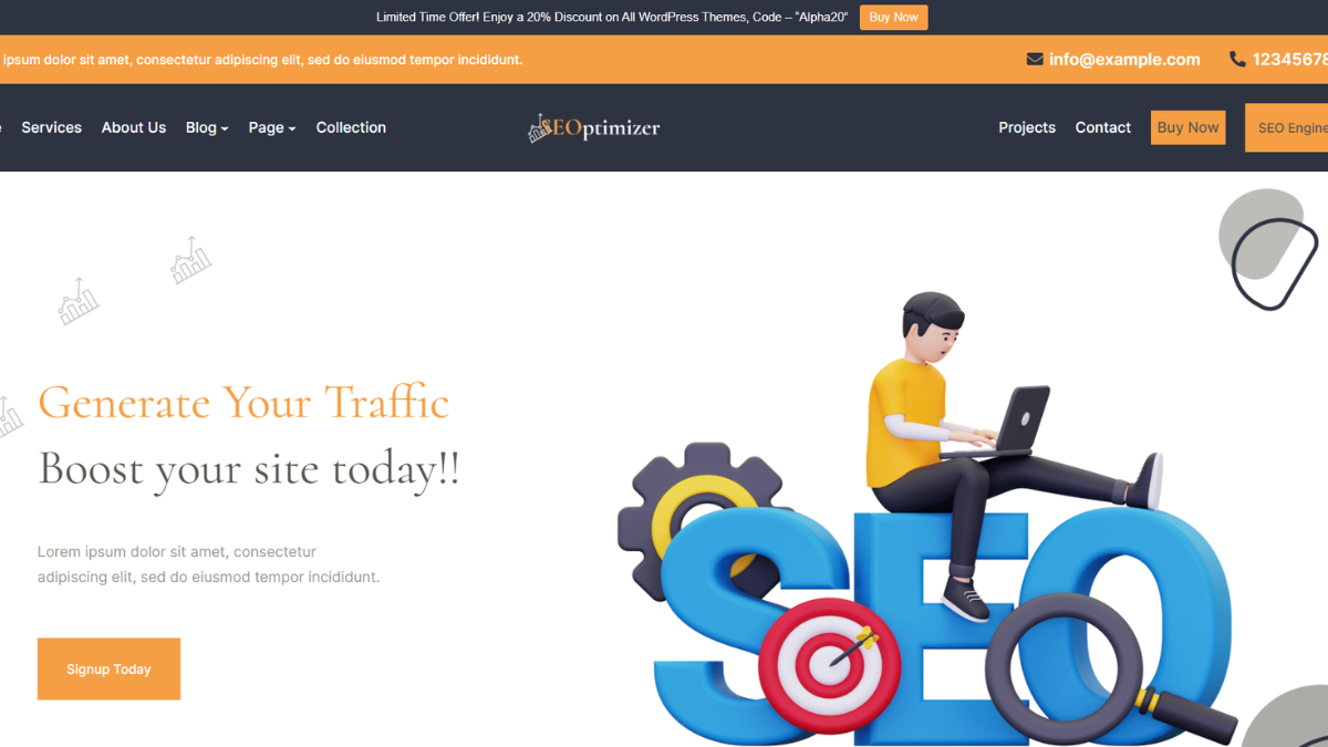 Free Digital Agency WordPress Theme