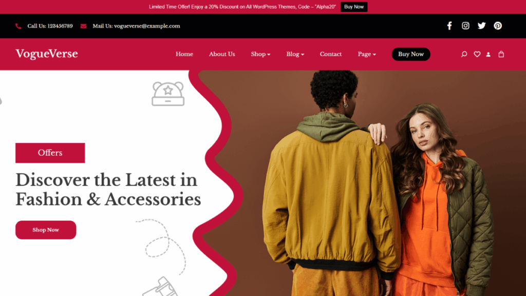 Trendy Fashion Outfits Banner Image