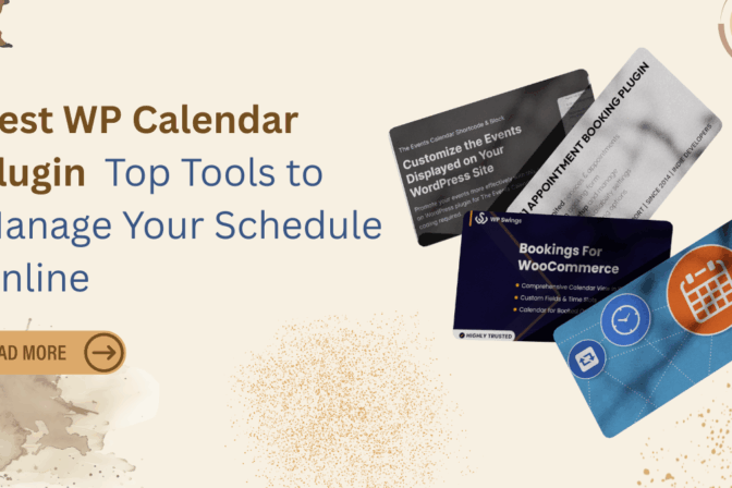 Best WP Calendar Plugin : Top Tools to Manage Your Schedule Online