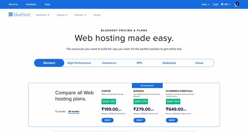 Bluehost