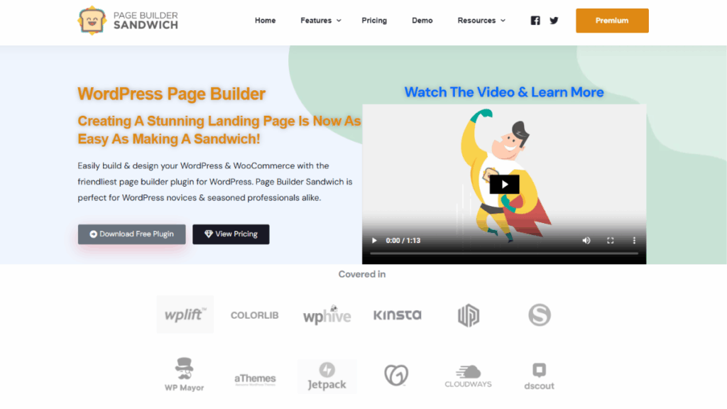 Page Builder Sandwich