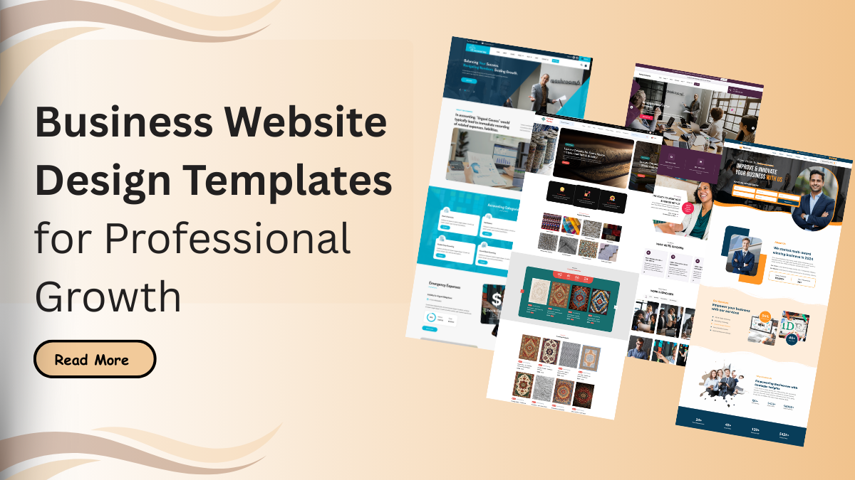 Business Website Design Templates for Professional Growth