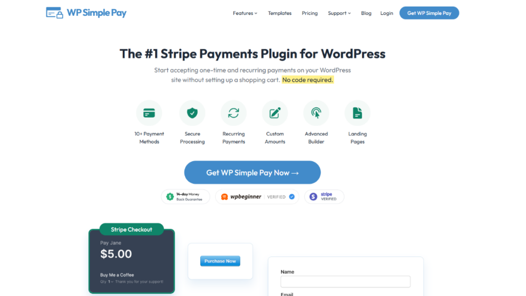  WP Simple Pay