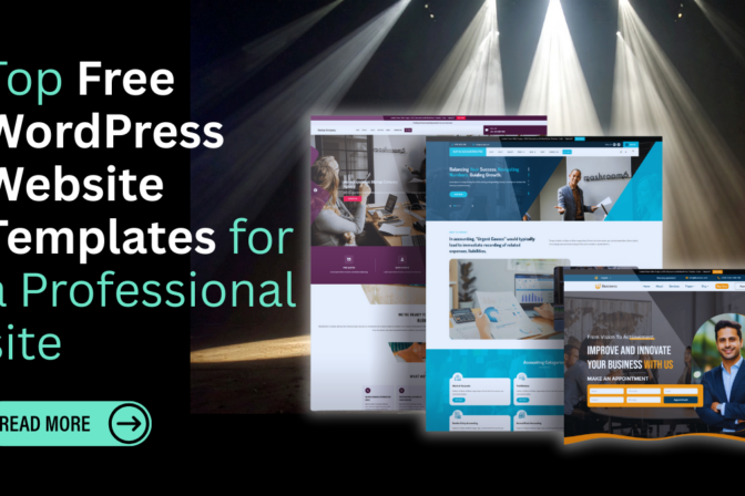 Top Free WordPress Website Templates for a Professional site