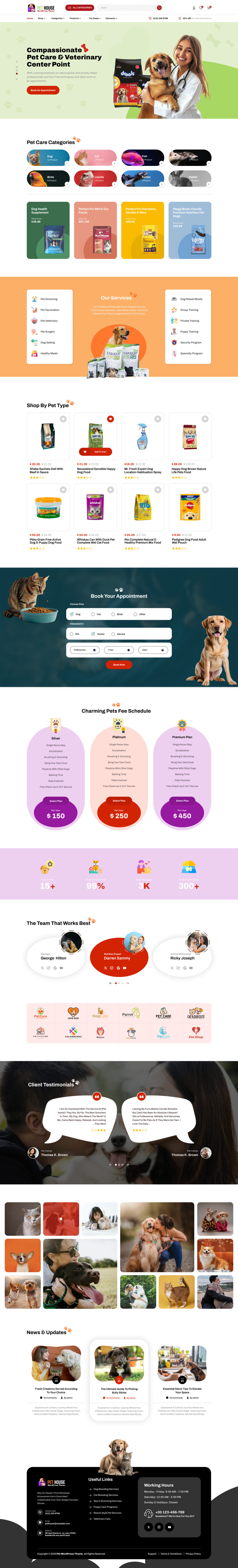 Pet Store WordPress Theme