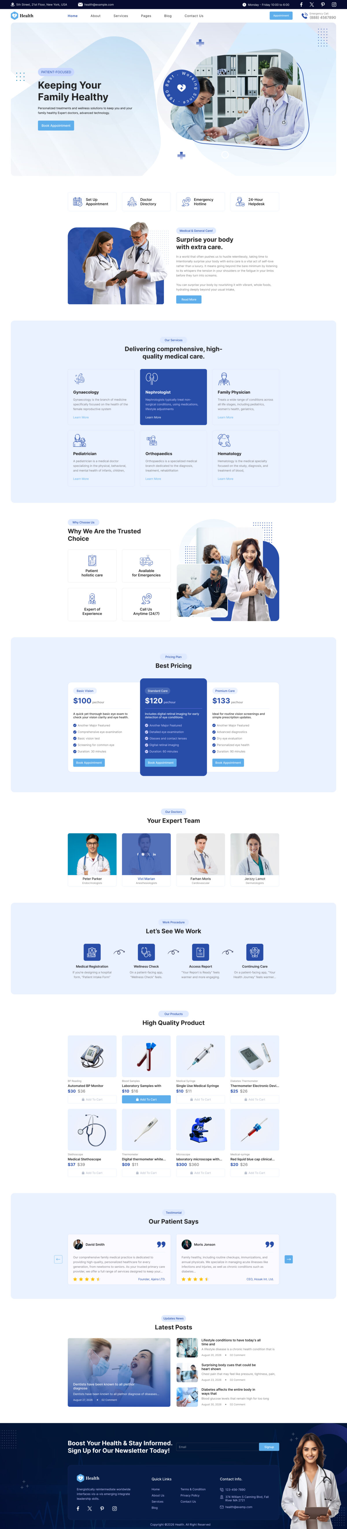 Health WordPress Theme