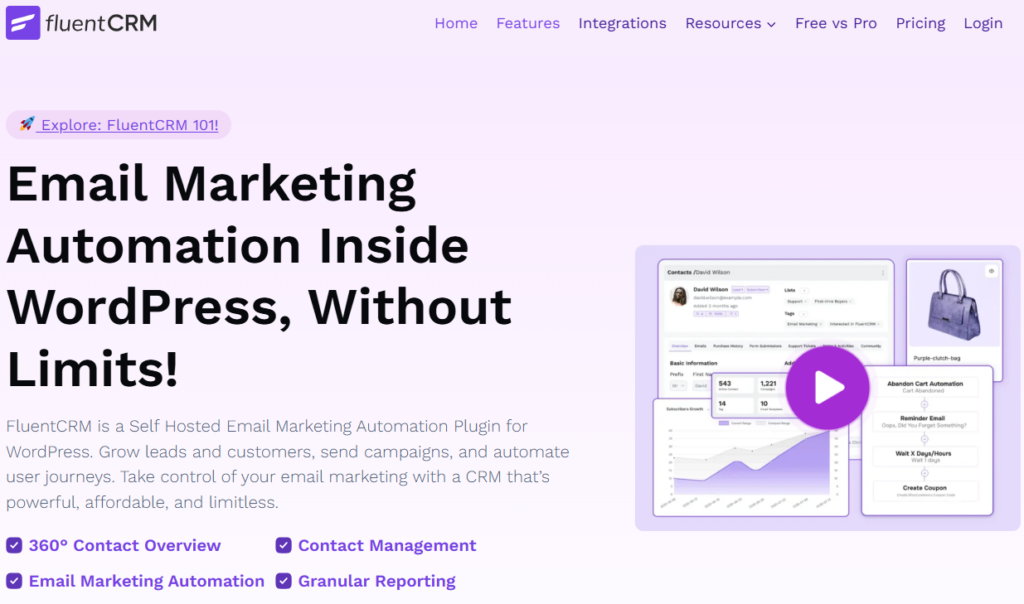 FluentCRM: