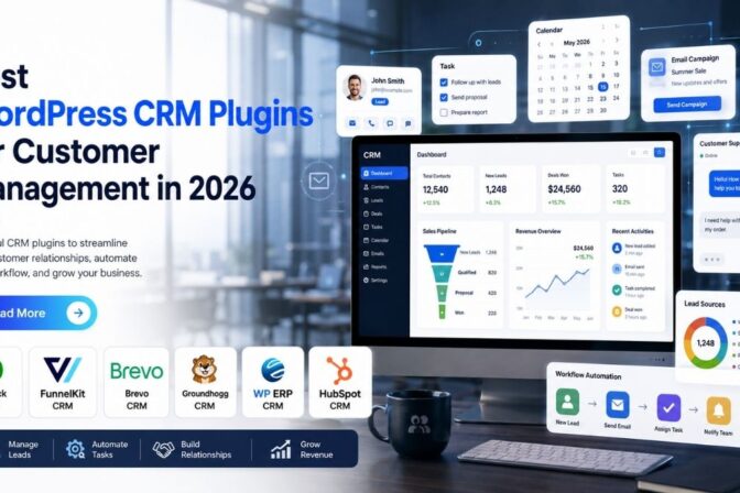Best WordPress CRM Plugins for Customer Management in 2026 